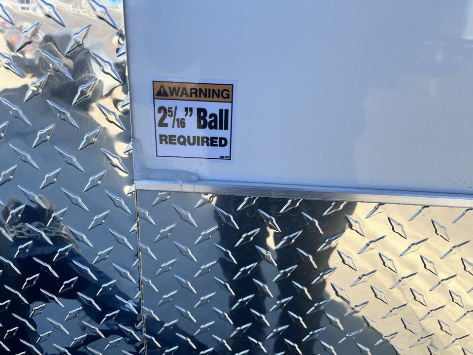 New 2026 AERO 8.5x18 +2’V, 7’ TALL, WHITE Interior, QUALITY Enclosed Rear Ramp Car Hauler Cargo Trailer