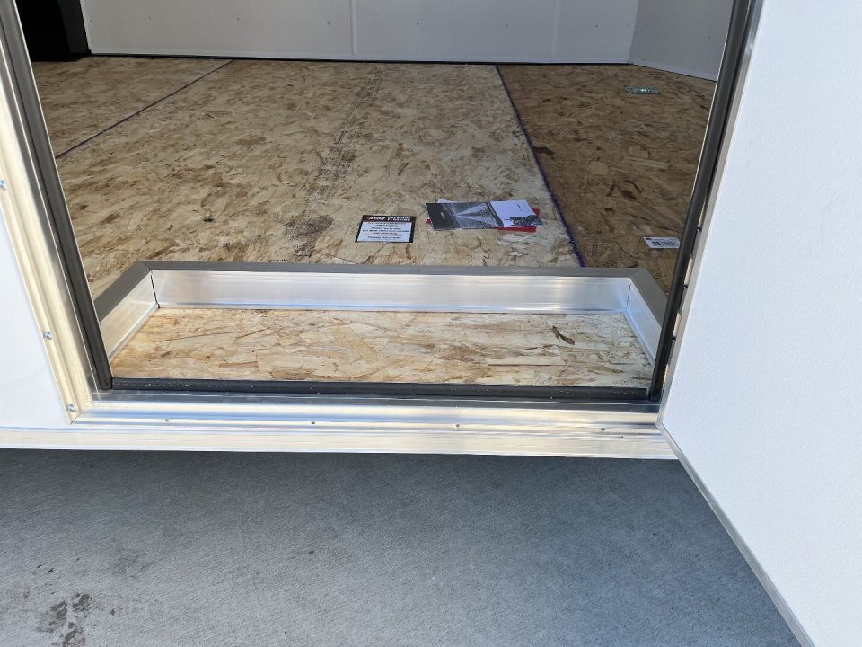 New 2026 AERO 8.5x18 +2’V, 7’ TALL, WHITE Interior, QUALITY Enclosed Rear Ramp Car Hauler Cargo Trailer