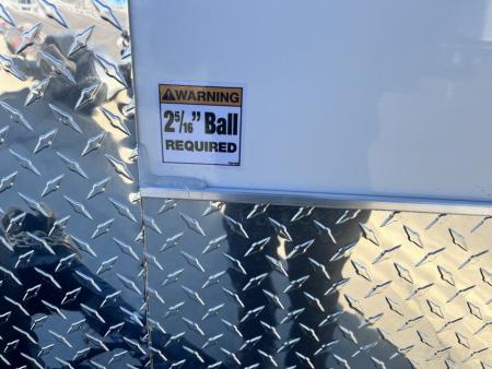 New 2026 AERO 8.5x18 +2’V, 7’ TALL, WHITE Interior, QUALITY Enclosed Rear Ramp Car Hauler Cargo Trailer