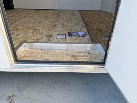 New 2026 AERO 8.5x18 +2’V, 7’ TALL, WHITE Interior, QUALITY Enclosed Rear Ramp Car Hauler Cargo Trailer