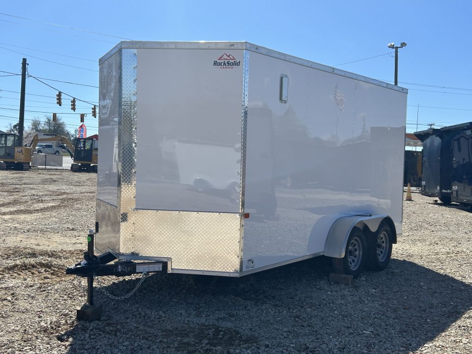 New 2026 Rock Solid Cargo 7x14 TA 7k Cargo / Enclosed Trailer