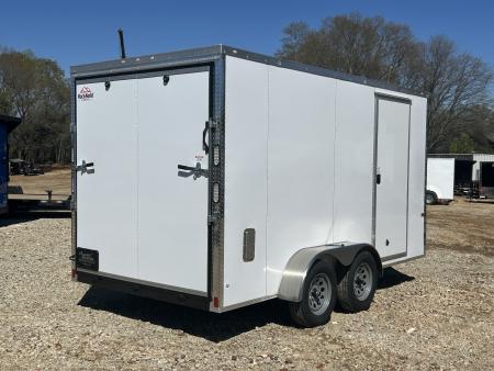 New 2026 Rock Solid Cargo 7x14 TA 7k Cargo / Enclosed Trailer
