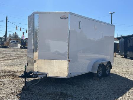 New 2026 Rock Solid Cargo 7x14 TA 7k Cargo / Enclosed Trailer