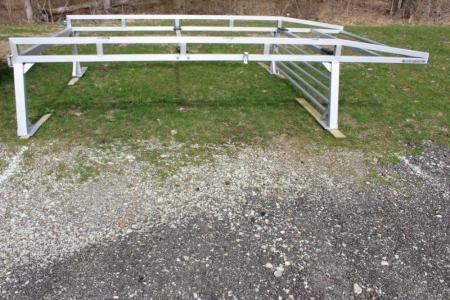 New 2026 Dura Mag Truck Bodies - Cantilever Ladder Rack - 11' Long DRW Service Body