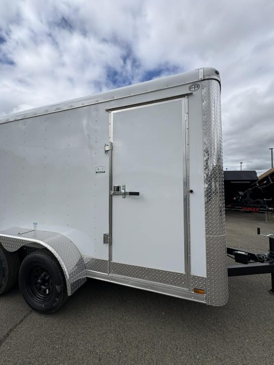 New CARGO 2026 Continental TW612TA2 6X12 7000 GVWR ENCLOSED TRAILER WHITE