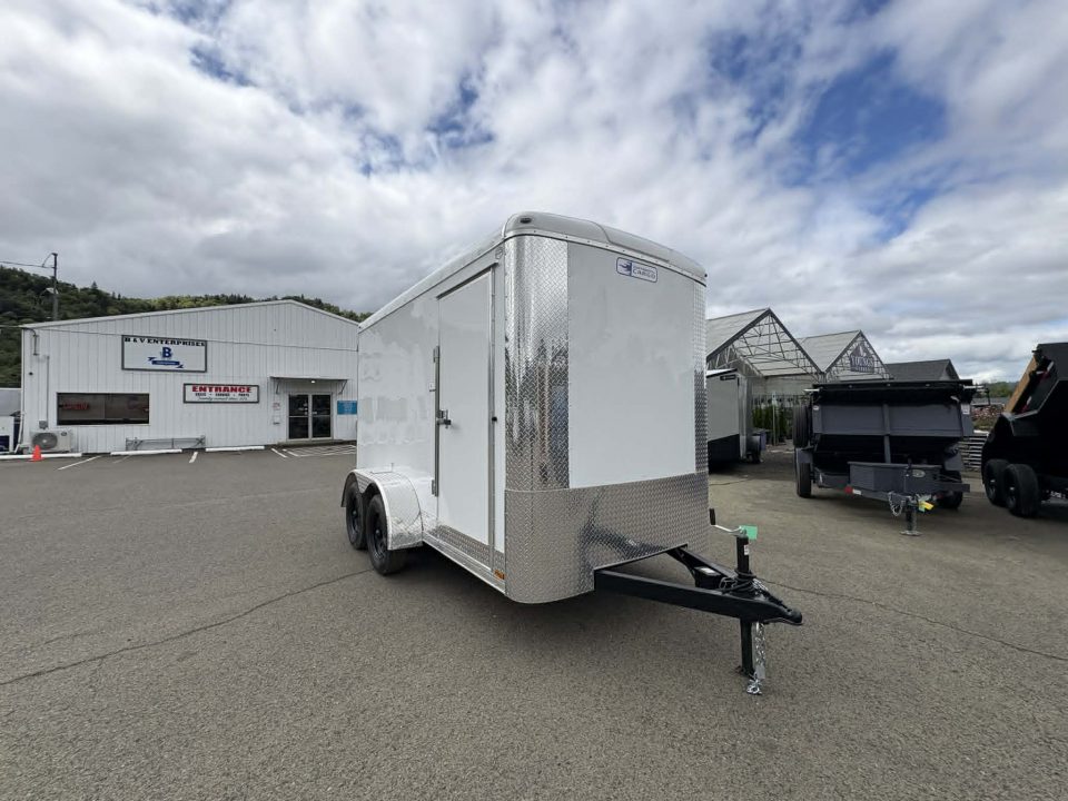 New CARGO 2026 Continental TW612TA2 6X12 7000 GVWR ENCLOSED TRAILER WHITE
