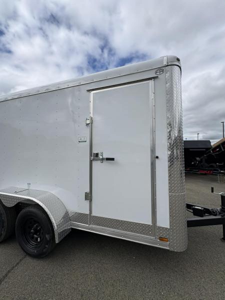 New CARGO 2026 Continental TW612TA2 6X12 7000 GVWR ENCLOSED TRAILER WHITE