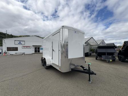 New SALE! CARGO 2026 Continental TW612TA2 6X12 7000 GVWR ENCLOSED TRAILER WHITE