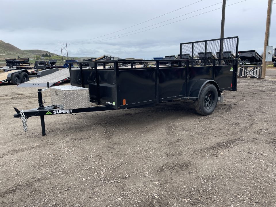 New 2026 Summit Alpine 6x12 3k Utility Trailer