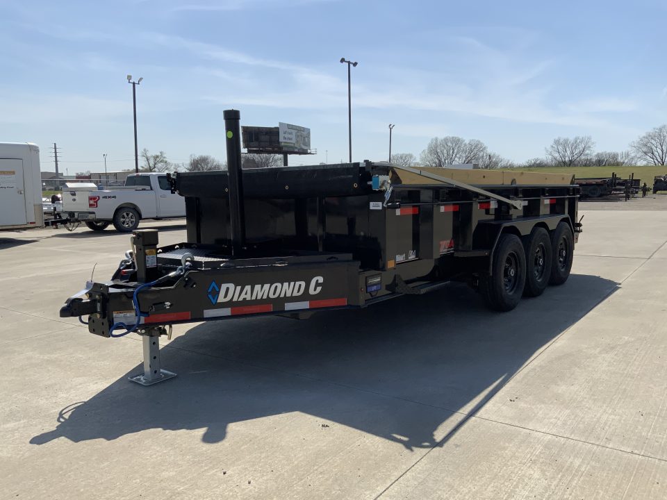 New 2026 Diamond C Trailers LPT 307 82 X 16 Dump Trailer