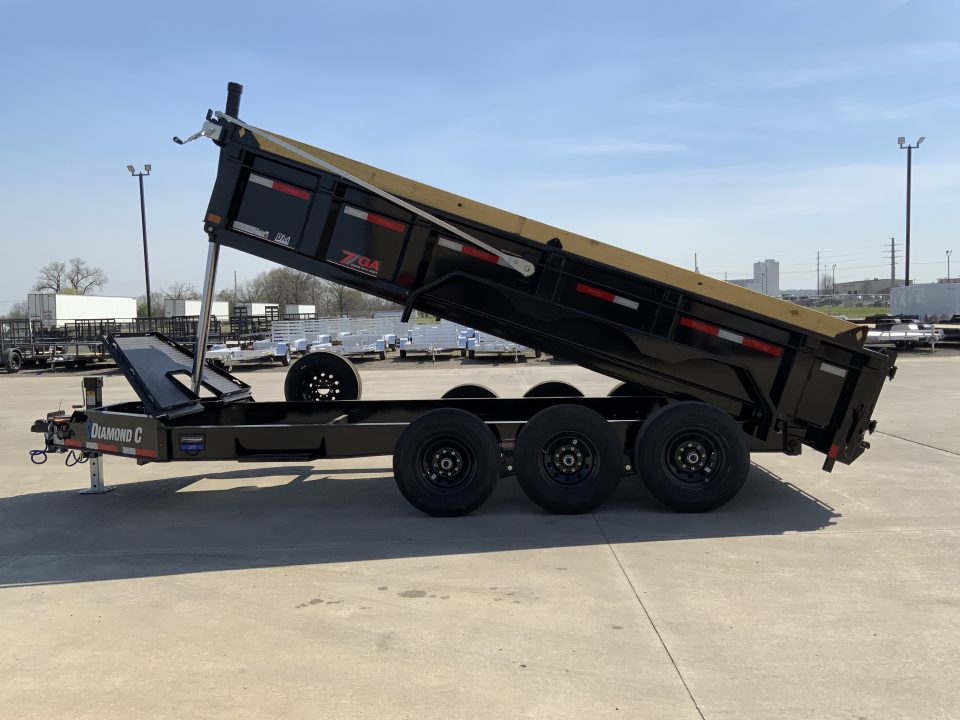 New 2026 Diamond C Trailers LPT 307 82 X 16 Dump Trailer