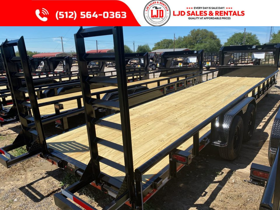 New 2026 A&V - 83" x 26' - HD Pipetop Equipment Trailer - SUR - 16K GVWR