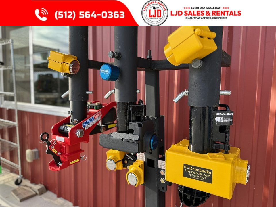 New 2026 A&V - 83" x 24' - HD Pipetop Equipment Trailer - SUR - 16K GVWR