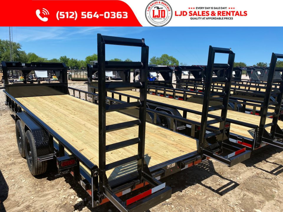 New 2026 A & V - Lowboy Gooseneck Trailer 16k GVWR - 14 Ply Tires