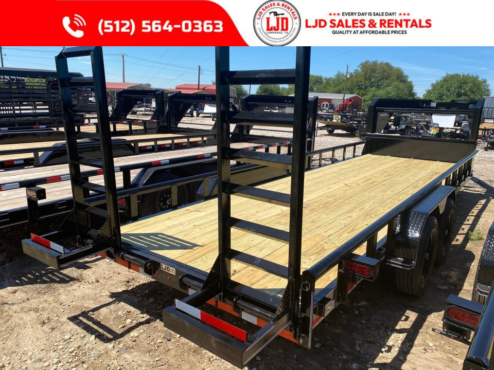 New 2026 A & V - Lowboy Gooseneck Trailer 16k GVWR - 14 Ply Tires