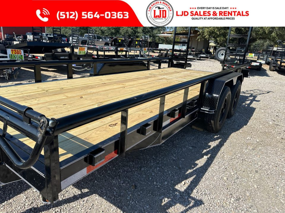 New 2026 A & V - 83" X 20' Pipe Top Equipment Trailer - 14K GVWR