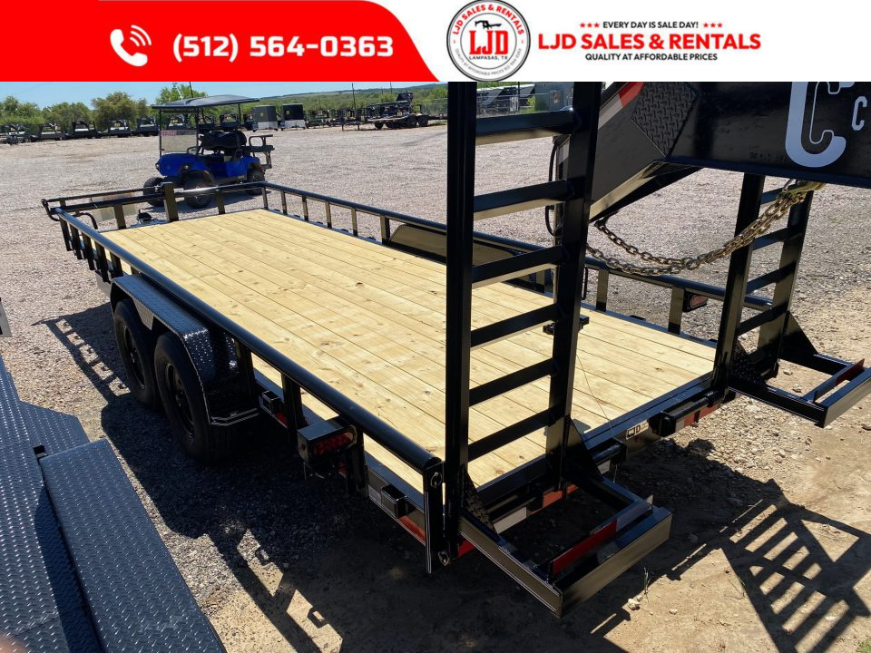 New 2026 A & V - 83" X 20' Pipe Top Equipment Trailer - 14K GVWR