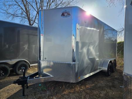 New 2026 Big Horn Trailer 7'x16' Cargo / Enclosed Trailer