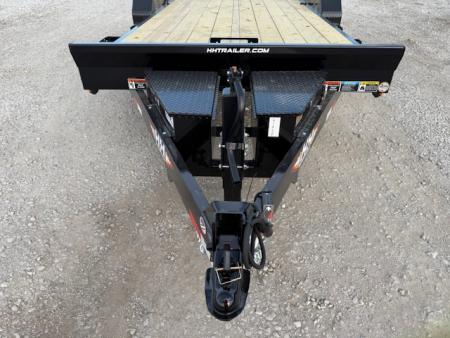 New 2026 H&H Black 82"X20' 14K Electric Tilt Speed Loader Car Hauler Trailer