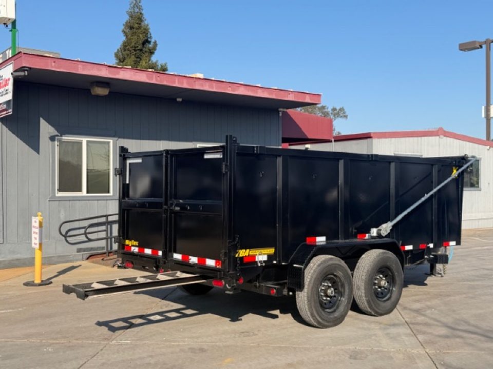 New 2026 Big Tex Trailers 14XD-14C4A 7FT X 14FT 15.4K GVW Dump Trailer