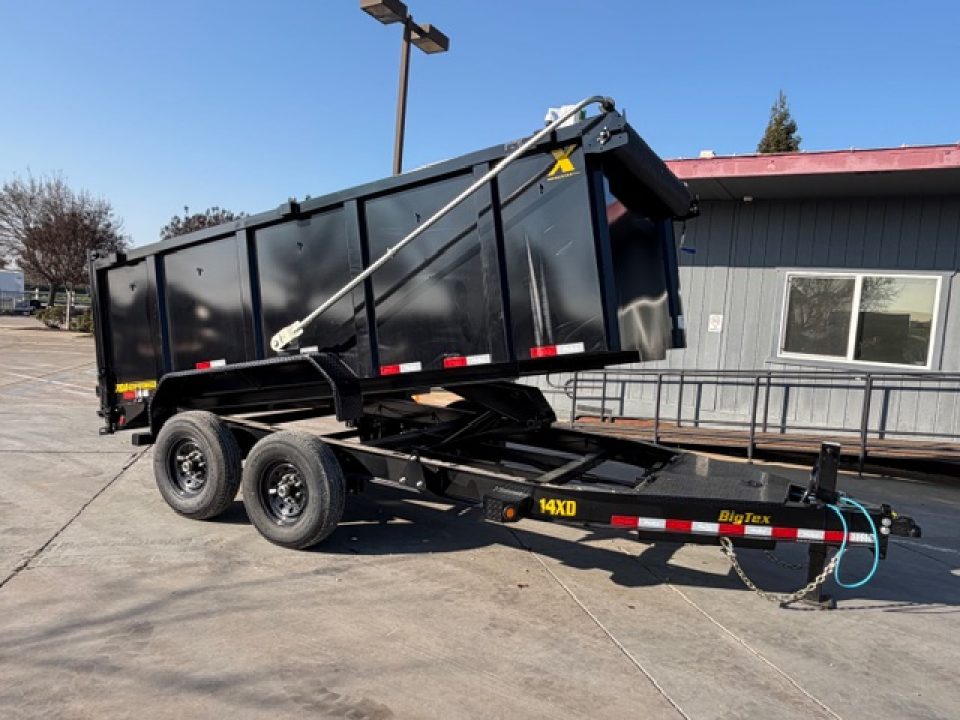 New 2026 Big Tex Trailers 14XD-14C4A 7FT X 14FT 15.4K GVW Dump Trailer