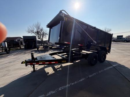 New 2026 Big Tex Trailers 14XD-14C4A 7FT X 14FT 15.4K GVW Dump Trailer