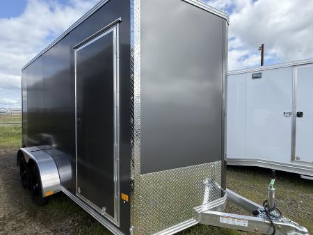 New 2026 E-Z Hauler 7x14 XLT Pro Series Enclosed Cargo Trailer -87  Interior Height