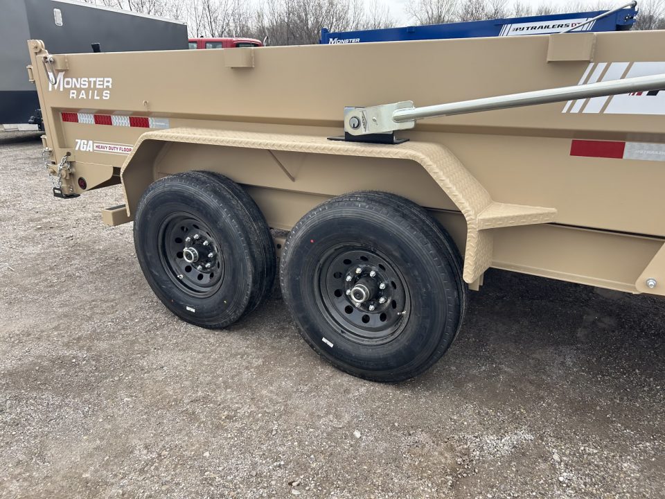 New 2026 PJ Trailers 7 X 14 FT LOW PRO TELESCOPIC DUMP TRAILER 15K GVWR