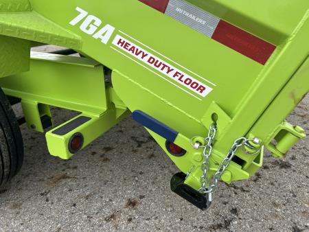 New 2026 PJ Trailers 7 X 14 FT LOW PRO TELESCOPIC DUMP TRAILER 15K GVWR