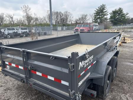 New 2026 PJ Trailers 7 X 14 FT LOW PRO TELESCOPIC DUMP TRAILER 15K GVWR