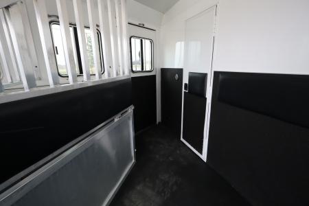 Used 2015 Bison Trailers 3 Horse LQ Slide-out Trailer