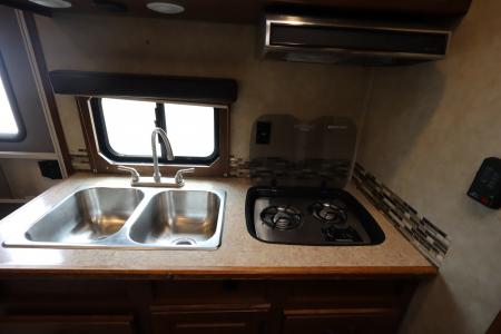 Used 2015 Bison Trailers 3 Horse LQ Slide-out Trailer