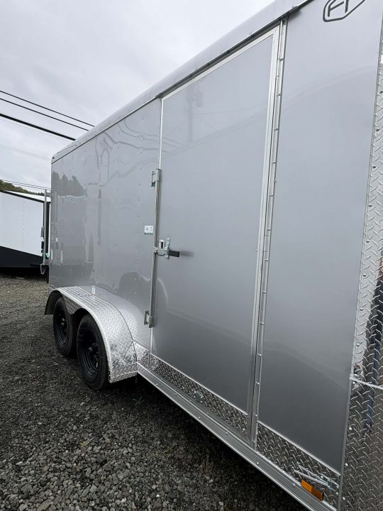 New CARGO 2026 CONTINENTAL TW714TA2 7X14 7000 GVWR ENCLOSED TRAILER RAMP DIAMOND ICE