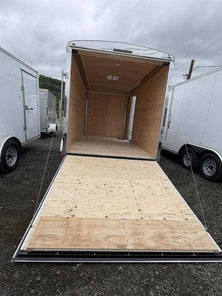 New CARGO 2026 CONTINENTAL TW714TA2 7X14 7000 GVWR ENCLOSED TRAILER RAMP DIAMOND ICE