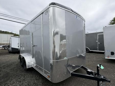 New CARGO 2026 CONTINENTAL TW714TA2 7X14 7000 GVWR ENCLOSED TRAILER RAMP DIAMOND ICE