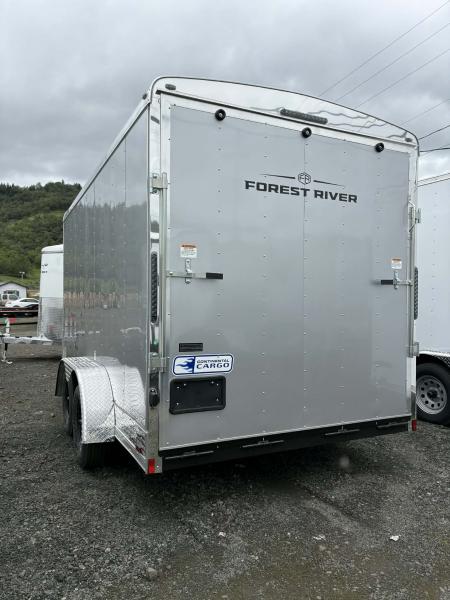 New CARGO 2026 CONTINENTAL TW714TA2 7X14 7000 GVWR ENCLOSED TRAILER RAMP DIAMOND ICE