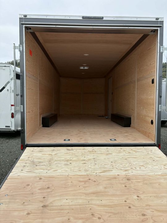 New CAR HAULER 2026 CONTINENTAL CARGO VHW8520TA3 10,000 GVWR 8.5X20' ENCLOSED TRAILER RAMP CHARCOAL