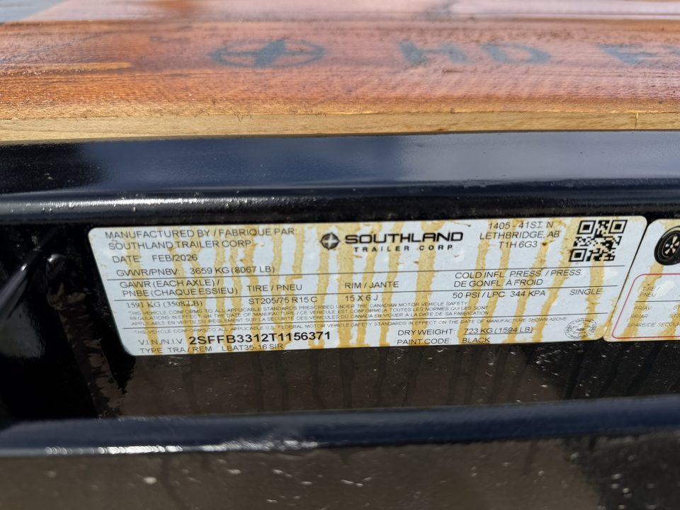 New 2026 Southland Trailers 7-16 Car Hauler 7K GVWR