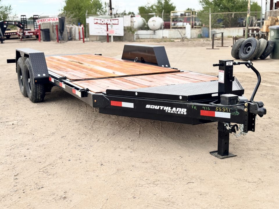 New 2026 Southland Trailers 7-HD20 Tilt Deck Equipment Hauler 14K GVWR