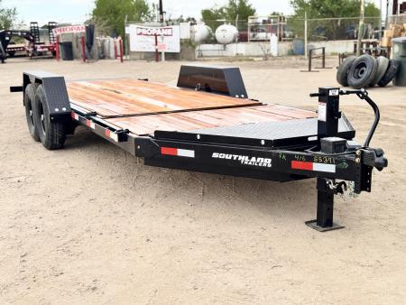 New 2026 Southland Trailers 7-HD20 Tilt Deck Equipment Hauler 14K GVWR