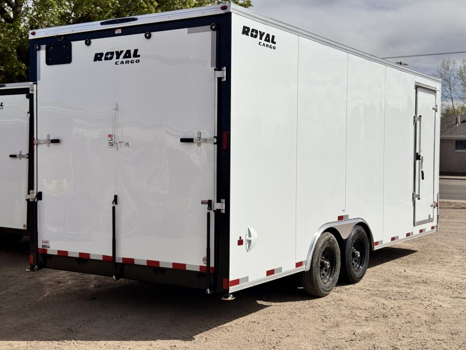New 2026 Royal Cargo Trailers 8-20 Enclosed Car Hauler(WEIGHT)