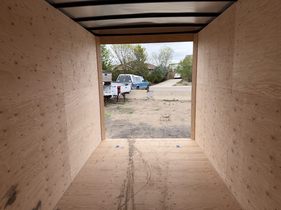 New 2026 Royal Cargo Trailers 7-14-1.5V Enclosed Rear Barn Door 7K GVWR