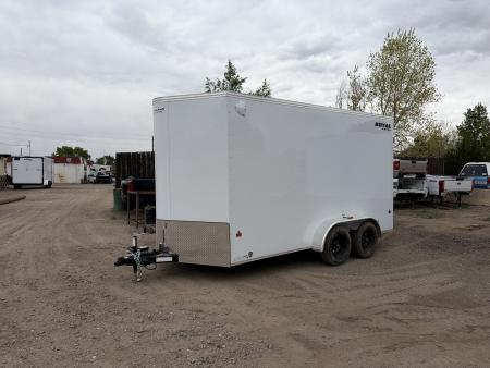 New 2026 Royal Cargo Trailers 7-14-1.5V Enclosed Rear Barn Door 7K GVWR(UI)(door)