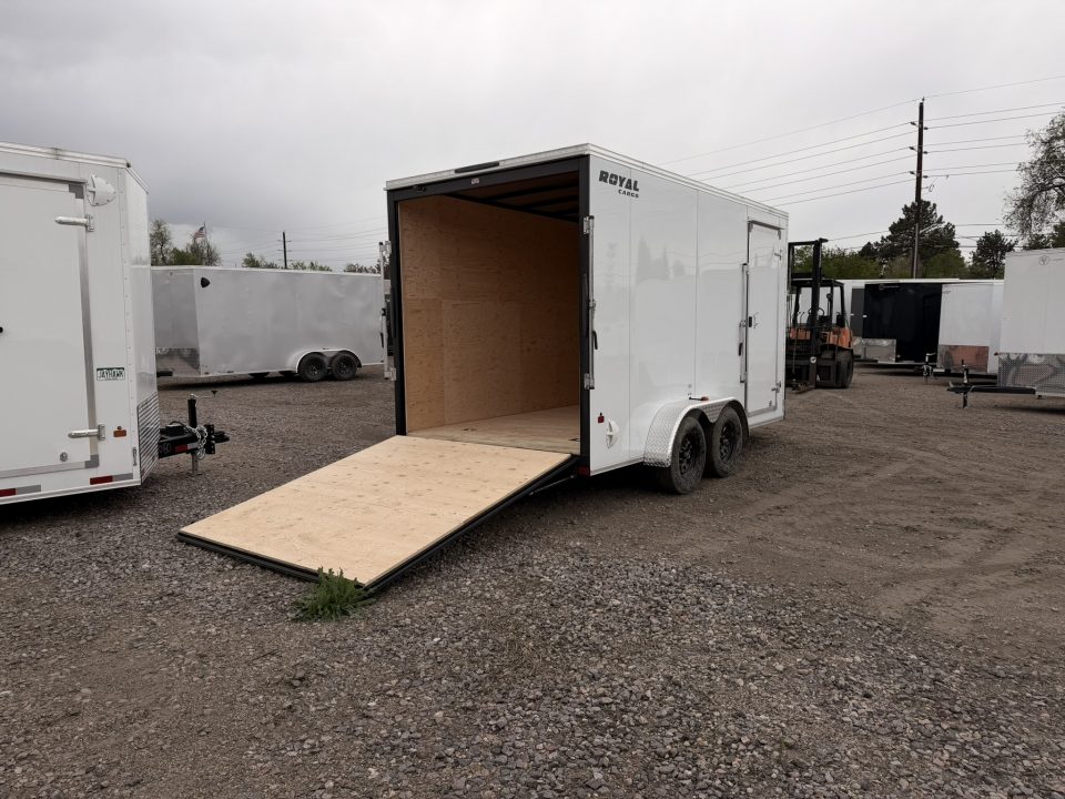 New 2026 Royal Cargo Trailers 7-14-1.5V Enclosed 7K GVWR (UI)