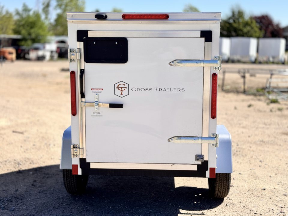 New 2026 Cross Trailers 4-6-1V Enclosed Barn Door 2K GVWR
