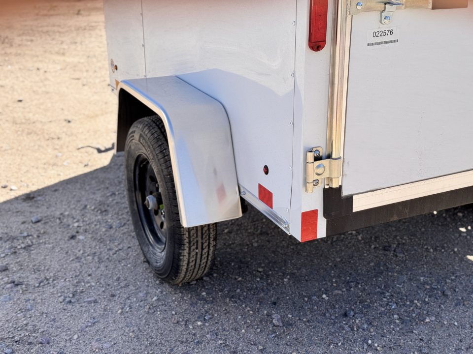 New 2026 Cross Trailers 4-6-1V Enclosed Barn Door 2K GVWR