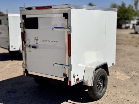 New 2026 Cross Trailers 4-6-1V Enclosed Barn Door 2K GVWR