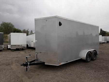 New 2026 Cross Trailers 7-16-1.5V Enclosed 7K GVWR