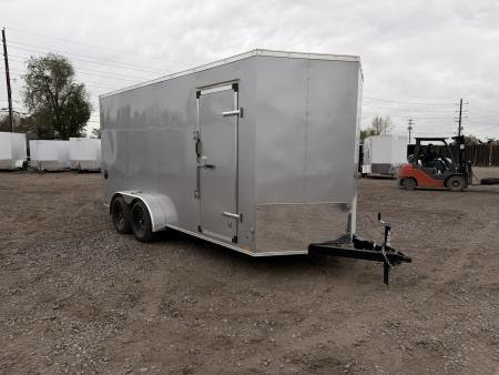 New 2026 Cross Trailers 7-16-1.5V Enclosed 7K GVWR