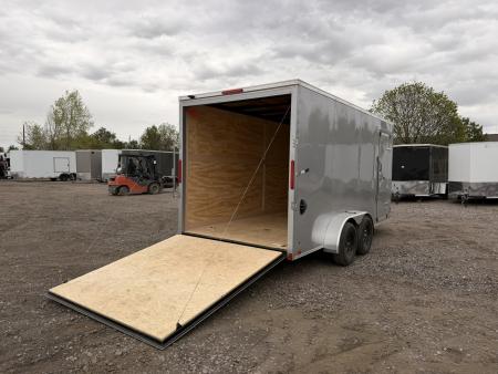 New 2026 Cross Trailers 7-16-1.5V Enclosed 7K GVWR